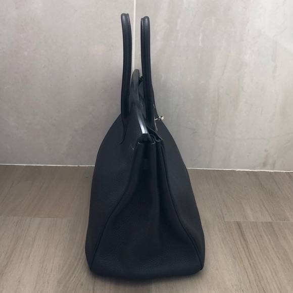 Hermes birkin 35 cm black togo leather. - Picture 7 of 11